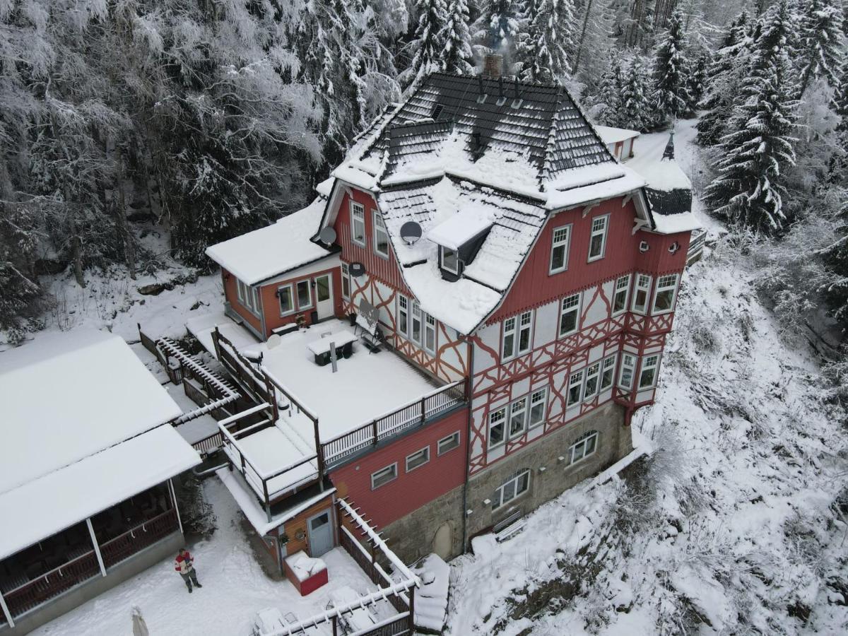 Waldgasthaus & Berghotel Steinerne Renne Wernigerode Bagian luar foto