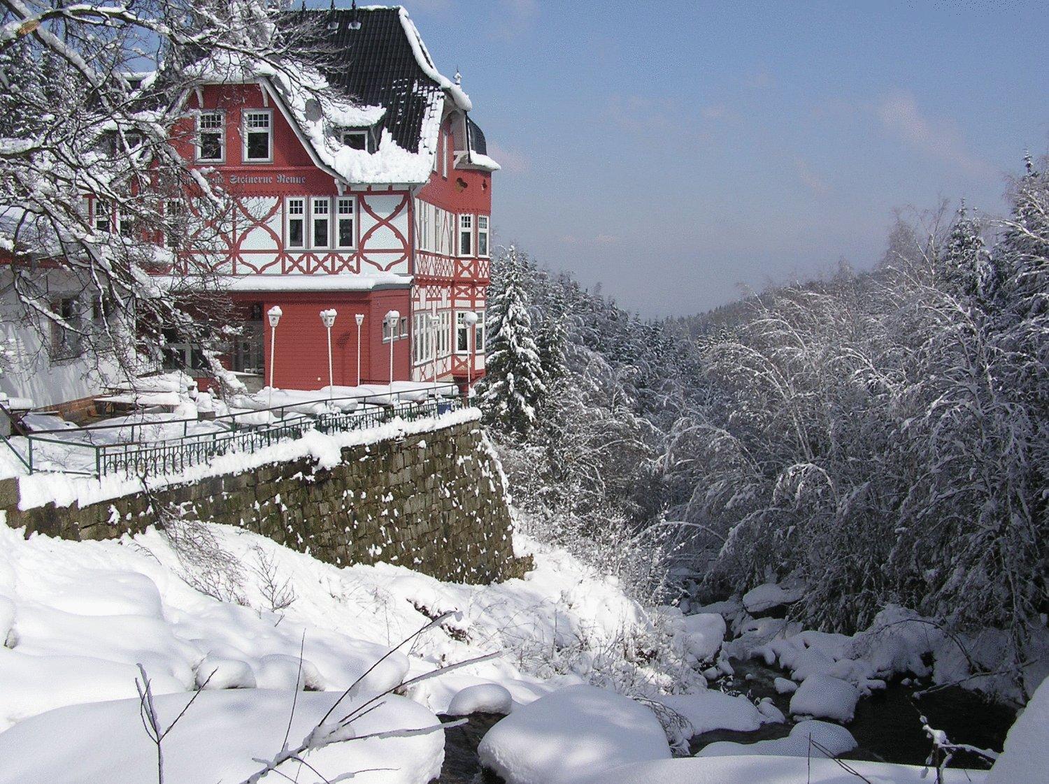 Waldgasthaus & Berghotel Steinerne Renne Wernigerode Bagian luar foto