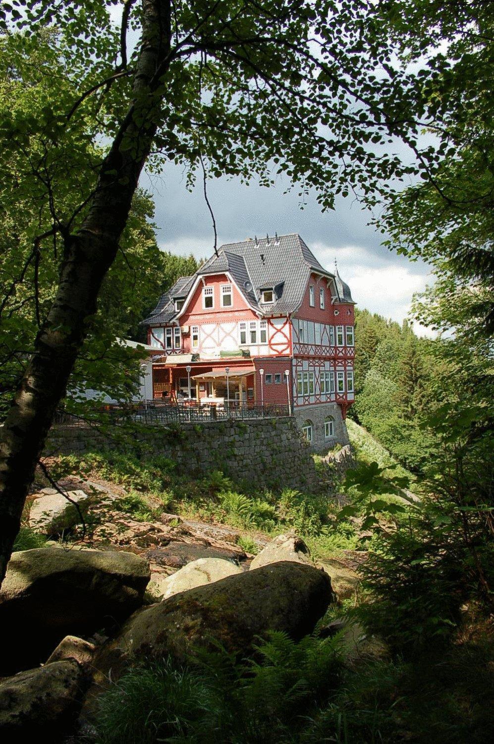 Waldgasthaus & Berghotel Steinerne Renne Wernigerode Bagian luar foto